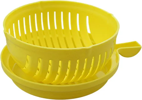 Miniatura 3 de Dependable Industries inc. Essentials Cortador de ensaladas rápido, cortador de ensalada, corta en dados rápidamente frutas y verduras, comidas