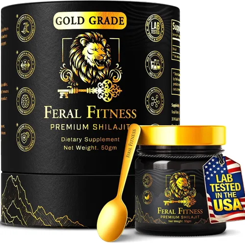 1.76 oz | Probado en laboratorio en los Estados Unidos | Resina Shilajit del Himalaya 100% pura – Grado dorado | Más de 85 minerales traza y ácido