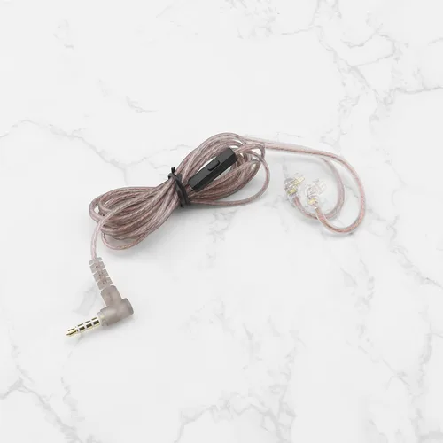 Miniatura 7 de The Lord of the Tools Cable de repuesto para auriculares C Pin de 0.138 in con micrófono compatible con cable estéreo KZ