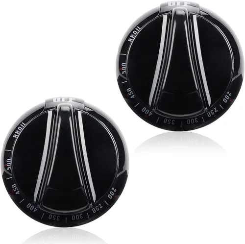 Miniatura 7 de Pomo de estufa termostato WB03K10037 negro mejorado, pieza de repuesto para horno de gama GE y Hotpoint, reemplaza AP2014849, 242683, AH225986