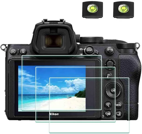 ULBTER - Protector de pantalla para cámara Nikon Z5 II Z50 II Z5 Zf Z6 III Z6 Z7 Z7 II Z8 Z9 Z 5 Z f Z 50 II y cubierta de zapata caliente, ULBTER