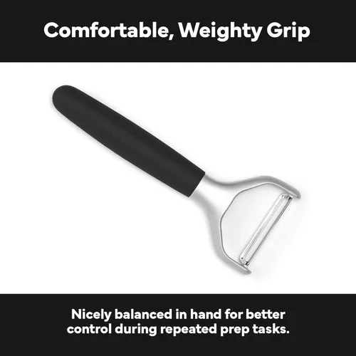 Miniatura 7 de Misen Pelador de verduras de acero inoxidable, apto para lavavajillas, fácil de usar con papas, repollo, zanahorias y más, herramienta de cocina