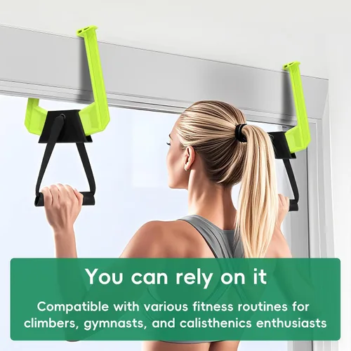 Miniatura 7 de Portable Pull Up Bar for Doorway,Travel Pull Up Bar,Adjustable Home Gym Equipment,Dual Handle Design for Pull-Ups,Maximum Load Capacity of 330lb, No