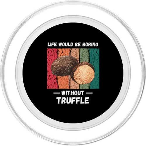 Miniatura 2 de Vintage Life Would Be Boring Without Truffle Lover Retro PopSockets MagSafe PopGrip for iPhone
