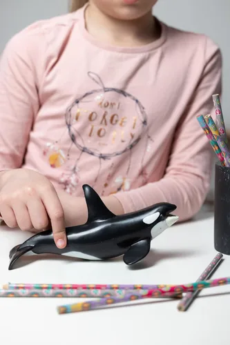 Miniatura 2 de Papo - pintado a mano - figura - Vida Marina - Figura de ballena asesina-56000 - Coleccionable - Para Niños - Adecuado para Niños y Niñas - A partir