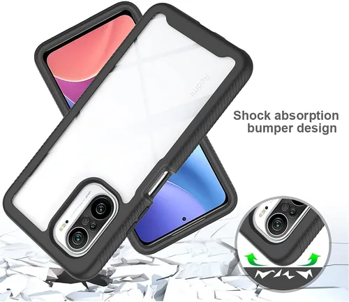 Miniatura 2 de Funda compatible con Xiaomi Poco M5s 4G, compatible con Redmi Note 10 4G / Note 10S 4G / Note 11 SE (India), funda protectora 2 en 1 de doble capa