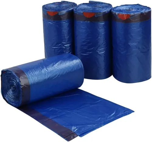 Fiaze - Bolsas de basura de 2.5 galones, bolsa de basura con cordón azul, 220 unidades