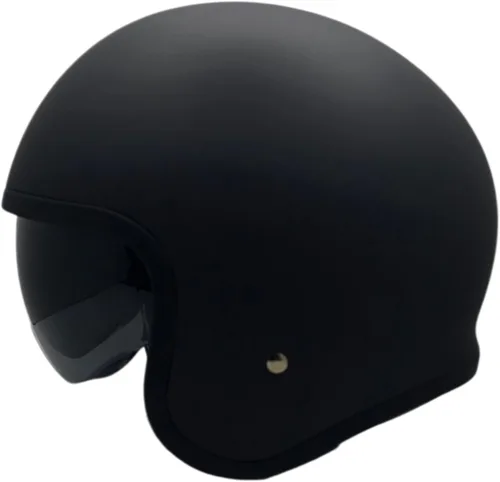 Miniatura 15 de Casco Vega V8 Retro Open Face Casco DOT y ECE de seguridad con espejo cromado (bloquea las ondas dañinas de rayos UV, UVA y UVC) / forros de gamuza