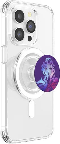 Miniatura 3 de Disney Frozen 2 Elsa Split Gradient Retrato PopSockets MagSafe PopGrip para iPhone