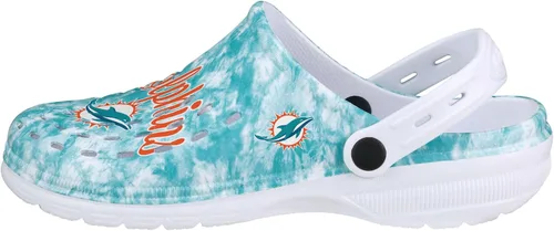 Miniatura 51 de FOCO NFL Womens NFL Team Logo Cloudie Garden Water Sandals Shoes Slipper Clogs with Strap