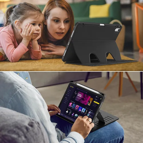 Miniatura 3 de VIKESI - Funda para iPad Air de 11 pulgadas con chip M3 / M2 2025/2024 y para iPad Air de 5ª/4ª generación de 10.9 pulgadas 2022/2020, funda