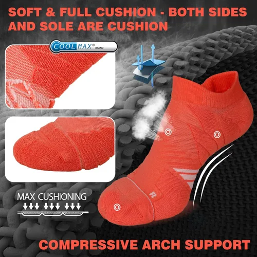 Miniatura 5 de Calcetines Coolmax deportivos antiampollas que absorben las ampollas sin costuras antiolor