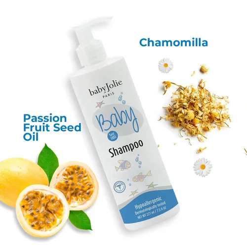 Miniatura 3 de Baby Jolie Champú para bebés París. Con fórmula sin lágrimas. Suave y seguro para recién nacidos y niños pequeños 7.5oz (7.5 fl oz)