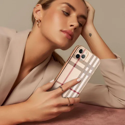 Miniatura 4 de Funda para iPhone 11 Pro, Funda de Teléfono de Cuero de Moda, Soporte de Teléfono Protector de TPU Suave con Protección contra Caídas para Mujeres
