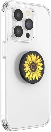 Miniatura 3 de Agarre para teléfono PopSockets con soporte expansible, agarre adhesivo - Sunnyside Lado del sol