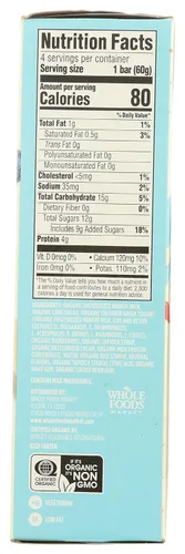 Miniatura 2 de 365 by Whole Foods Market, Frozen Yogurt Greek Blueberry Organic, 2.5 onzas líquidas, 4 unidades (paquete de 1)