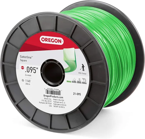 Miniatura 9 de Oregon 19-041 Gatorline Línea de recortadora cuadrada precortada de 0.095 pulgadas de diámetro x 8 pulgadas de largo, 50 piezas por tubo