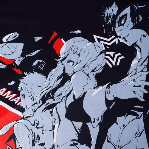Miniatura 4 de Caliente Anime Persona 5 Jocker Leche Proteína Unisex Camiseta Anime Manga Corta Otaku Tee Cosplay Tops Traje