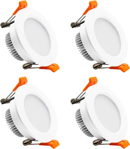Iluminación LED empotrable de 2 pulgadas, luz Downlight regulable de 3 W (equivalente a halógeno de 35 W), CRI80, luz de techo blanca natural de