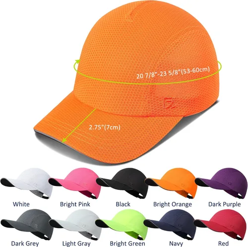 Miniatura 6 de GADIEMKENSD Gorra de correr para mujer Race Day - Excelente ventilación, ligera, reflectante de seguridad