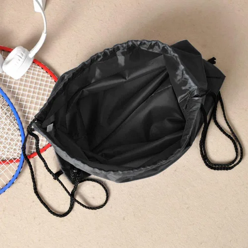 Miniatura 4 de Mochila deportiva plegable con cordón para uso en el hogar del almacenamiento del viaje