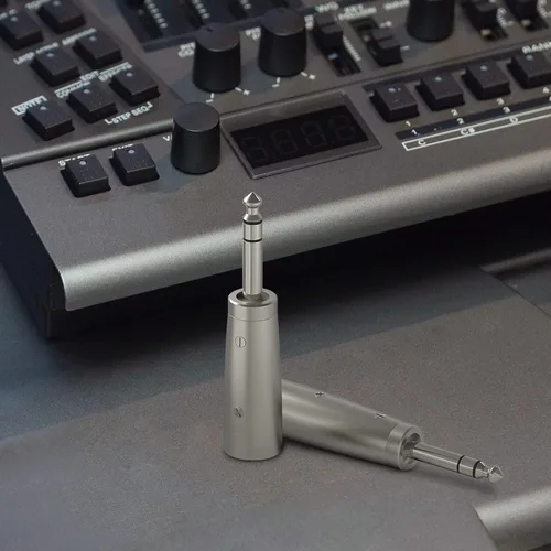 Miniatura 6 de GEEKRIA Adaptador de cable de micrófono TRS macho para Creators XLR macho a 1/4 de pulgada (0.250 in), compatible con Shure SM57, SM7B, MV7, PGA48