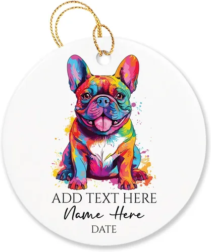 Miniatura 13 de Adorno personalizado de Chow Chow Chow de Navidad 2025, regalo de adorno de árbol de Navidad para amantes de los perros, adorno único de Navidad