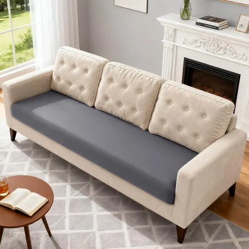 Miniatura 36 de TAOCOCO Fundas de Cojines de Sofá Elásticas Fundas de Asiento de Silla para Sillón, Fundas de Asiento de Sofá de 1 Pieza Protector de Muebles Suave