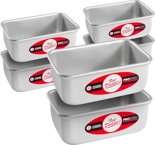 Miniatura 11 de Fat Daddio's BP-5639 Molde para Pan de Aluminio Anodizado, 4.875 x 2.75 x 2 pulgadas