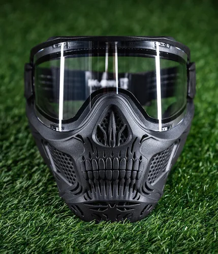 Miniatura 6 de HK Army HSTL - Máscara de Paintball/Airsoft con diseño de calavera Negro