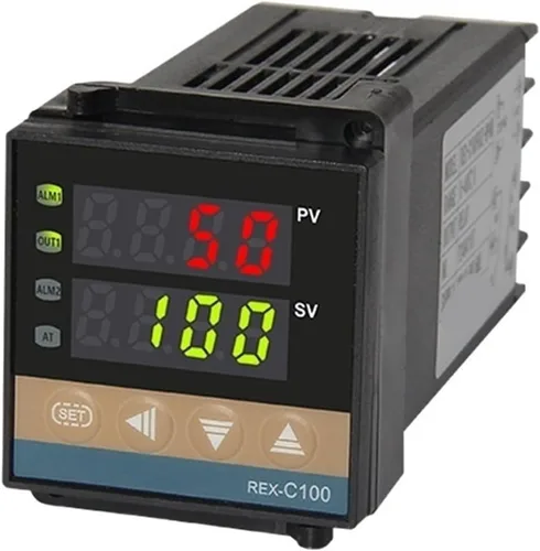 Miniatura 2 de 1pcs Mutil-Input Economical PID Digital Fahrenheit or Celsius Temperature Controller RKC REX-C100(Relay Output)