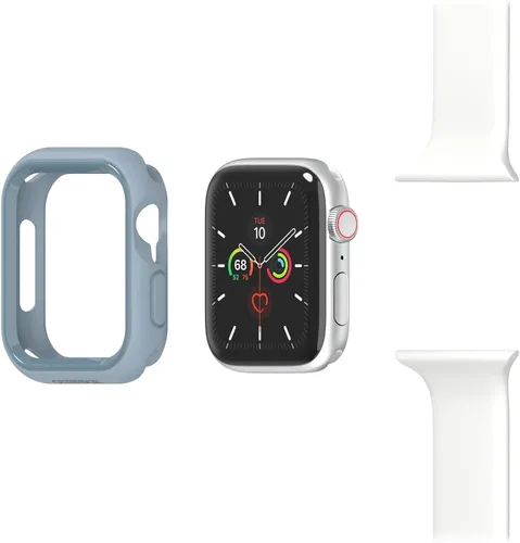 Miniatura 4 de OtterBox - Funda Exo Edge de 44mm para Apple Watch Series SE/4/5/6, parachoques protector para reloj inteligente, ajuste elegante y de precisión