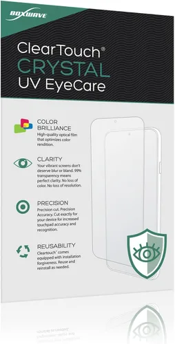 Miniatura 2 de BoxWave Protector de pantalla compatible con el monitor de bebé Momcozy Video (5 pulgadas), ClearTouch Crystal Anti-UV (2 unidades), filtra la luz