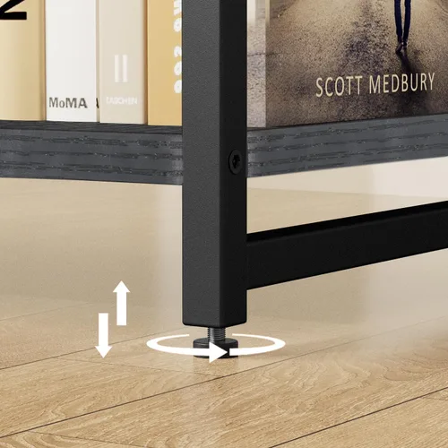 Miniatura 7 de Perchero con 3 estantes y 4 ganchos, soporte de ropa de 71 pulgadas de alto para colgar ropa, barra colgante para dormitorio, pasillo, entrada