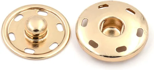 Miniatura 6 de 5 pares de botones de cobre para coser, camisas, botones de cobre para bricolaje, accesorios para bricolaje (negro, 0.394 pulgadas)