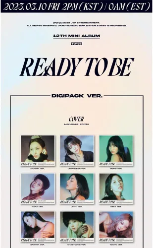 Miniatura 2 de TWICE - LISTO PARA SER 12º Mini álbum Digipack Ver. (DAHYUN)