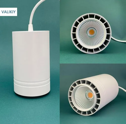 Miniatura 4 de Lámpara de Crecimiento Colgante 40W Grande, Lámpara para Plantas de Espectro Completo en Color Blanco Cálido, Enchufe de 120V con Temporizador