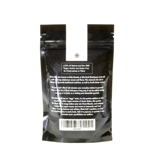 Miniatura 8 de The Spice Lab Kala Namak Sal negra – Sal india del Himalaya en tarro francés – Condimento puro vegano Kala Namak para revueltas de tofu – Sabor