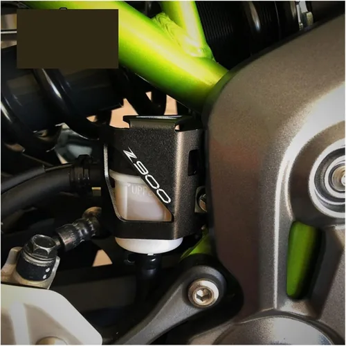 Miniatura 3 de Compatible con Z400 Z750 Z800 Z900 Z 900 2021 Accesorios de motocicleta CNC aluminio trasero depósito de líquido de freno trasero protector