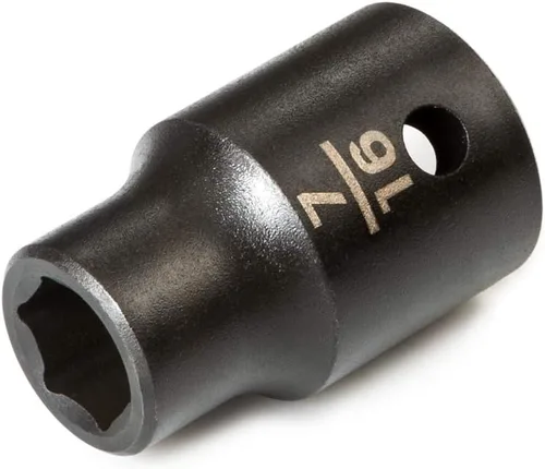 Miniatura 34 de TEKTON SID23025 Dado de impacto profundo de 6 puntos de 1 pulgada impulsor de 1/2 pulgada