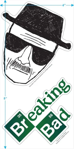 Miniatura 3 de Popfunk Breaking Bad The Man - Camiseta y pegatinas