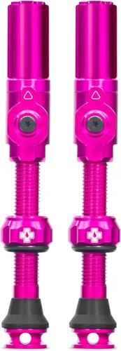 Miniatura 12 de Muc-Off Big Bore - Válvulas híbridas sin cámara, iridiscentes de 1.772 in, tapones antipolvo de precisión para bicicletas con revolucionaria