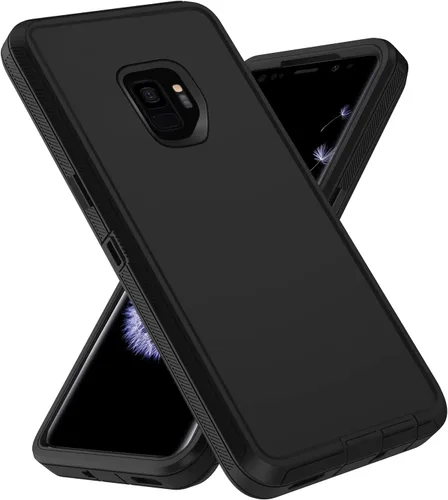 Miniatura 6 de Funda para Samsung Galaxy S9 con protector de pantalla, cuerpo completo, resistente, a prueba de golpes, a prueba de caídas, funda protectora