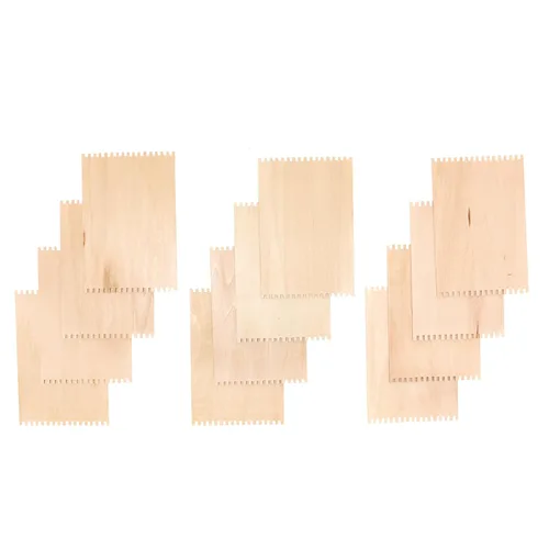 Miniatura 5 de Colorations RLOOM - Telar de madera para principiantes, juego de 12, para niños, artes y manualidades, tejido, actividad artesanal, habilidades