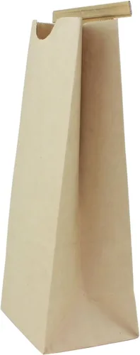 Miniatura 4 de AwePackage - Bolsa de papel kraft resistente a la grasa con forro de polietileno (50, 8 onzas)