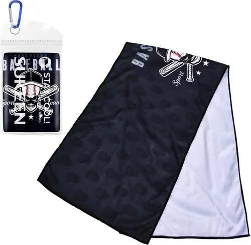 Miniatura 9 de Sukeen Toallas de enfriamiento (40 x 12 pulgadas), toallas frescas para cuello, béisbol deportivo para gimnasio, toalla de enfriamiento para yoga