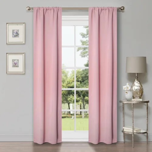 Miniatura 102 de Superior Cortinas Opacas, Oscurecimiento de Habitación, Dormitorio, Cortinas, Cocina, Acentos de Ventana de Sala de Estar, Bloqueo Solar, Térmico
