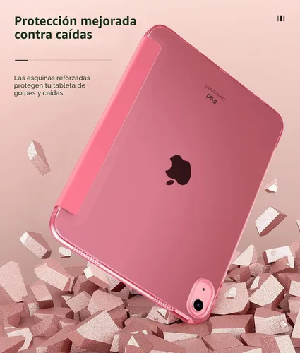 Miniatura 7 de MoKo Funda para Nuevo iPad (A16) de 11ª Generación 2025/ 10ª Generación 2022, Funda para iPad de 11 Pulgadas/ 10.9 Pulgadas con Funda Trasera Mármol