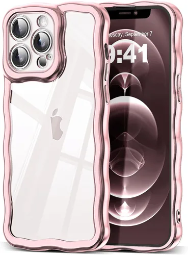 Miniatura 137 de SKYLMW Compatible con iPhone 6s Plus/6 Plus Case de 5.5", Linda Kawaii Marco Ondulado Rizado Forma de Marco Funda de Silicona Suave Resistente a