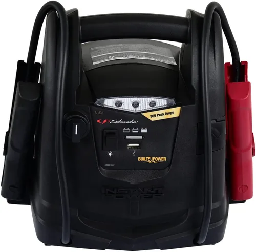 Miniatura 9 de Schumacher Electric - Arrancador de batería de coche de 600 A y estación de energía portátil, solución 3 en 1, salida de CC de 12 V
